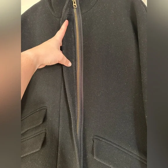 J Crew cocoon Italian Nello Gori wool coat - Picture 4 of 7